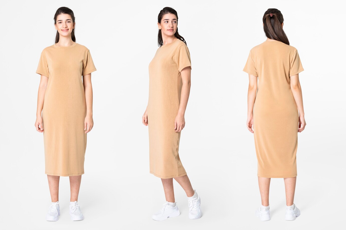 midi dress kekinian